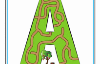 Printable Alphabet Maze Worksheets | Education.com