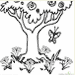 Color the Springtime Tree