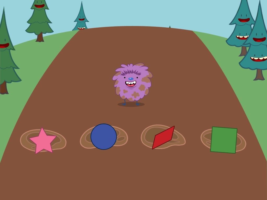Mud Hopper Shapes Quiz Math Game