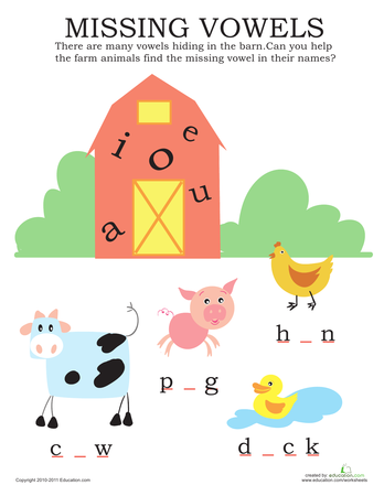 Animal Activities | Printable Workbook | Education.com