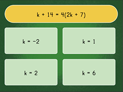 8th Grade Solving Equation Games | Education.com