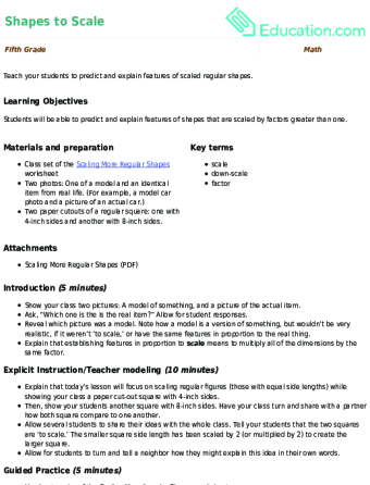 solid-shapes Lesson Plans | Education.com